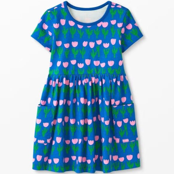 Bundle of 2 Adorable Hanna Andersson Little Girl's Casual Dresses - Picture 2 of 10
